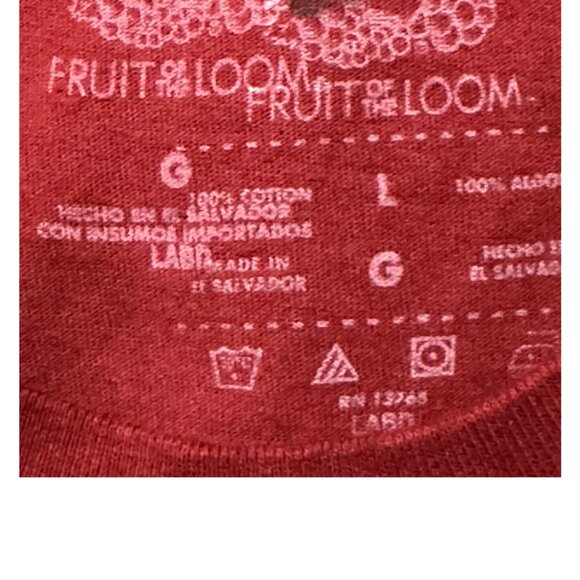 Men Burgundy Tank Top Size L - Picture 3 of 4